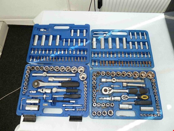 Used 2 large socket wrench sets for Sale (Auction Premium) | NetBid Industrial Auctions