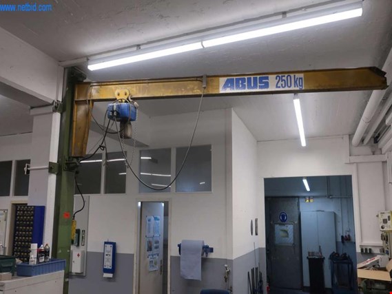 Used Abus wall-mounted slewing crane for Sale (Auction Premium) | NetBid Industrial Auctions