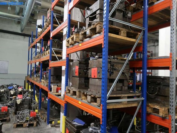 Used 60 lin. m. heavy-duty/pallet rack- later collection, from 31.05.2021 at the earliest for Sale (Auction Premium) | NetBid Industrial Auctions