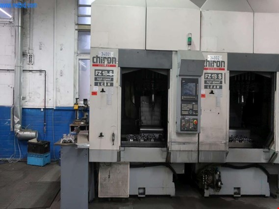 Used Chiron FZ 18 S Highspeed LEAN CNC machining center for Sale (Online Auction) | NetBid Industrial Auctions
