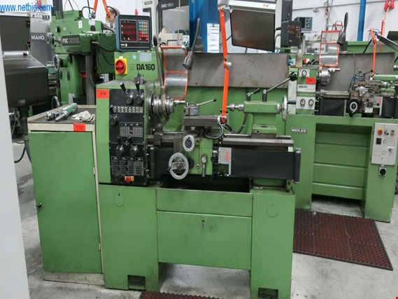 Used Voest-Alpine DA160 sliding and screw cutting lathe for Sale (Auction Premium) | NetBid Industrial Auctions