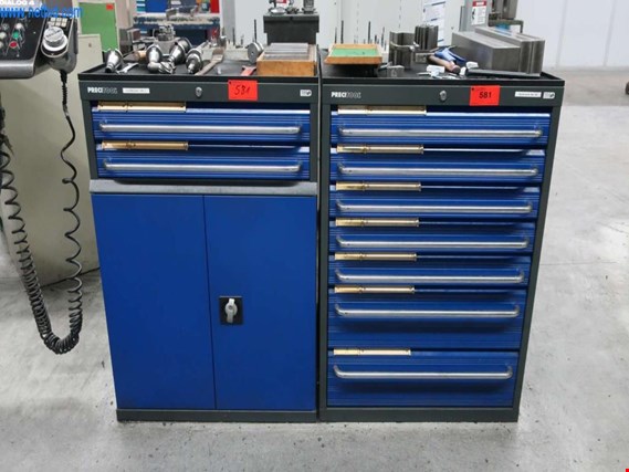 Used Precitool 2 tool cabinets for Sale (Auction Premium) | NetBid Industrial Auctions