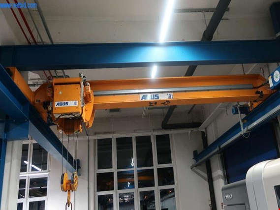 Used Abus single-girder overhead crane for Sale (Auction Premium) | NetBid Industrial Auctions