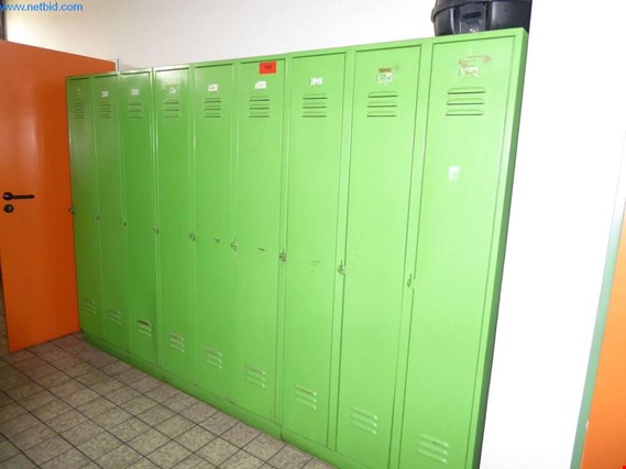 Used 9 Steel lockers for Sale (Auction Premium) | NetBid Industrial Auctions