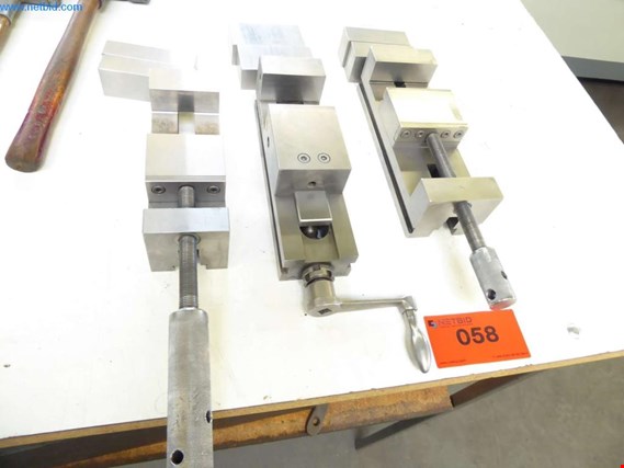 3 Präzisionsschraubstöcke für Schleifmaschinen gebraucht kaufen (Auction Premium) | NetBid Industrie-Auktionen