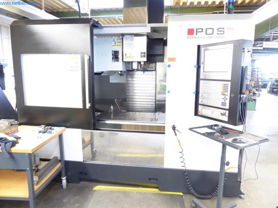 Used POS Posmil CE1000 Vertical CNC machining center for Sale (Auction Premium) | NetBid Industrial Auctions