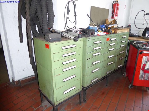 Used 3 compartment drawer cabinet for Sale (Auction Premium) | NetBid Industrial Auctions
