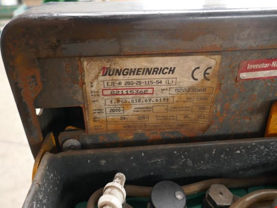 Used Jungheinrich EJE-R20G-20-115-54 Electric low-floor trolley for Sale (Auction Premium) | NetBid Industrial Auctions