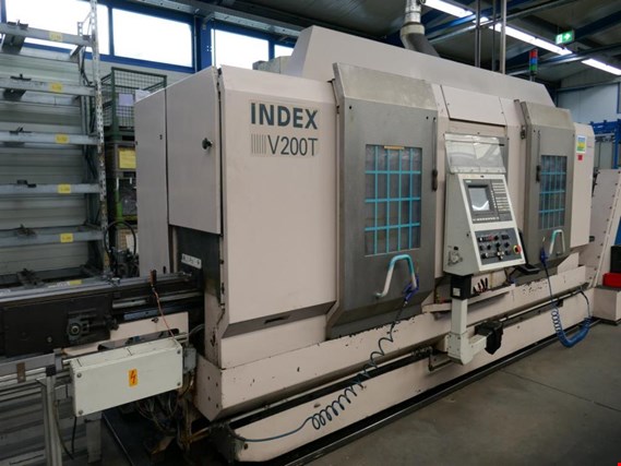 Used Index V200T Double spindle CNC lathe for Sale (Trading Premium) | NetBid Industrial Auctions