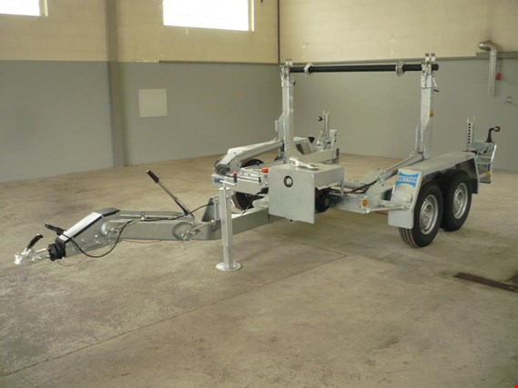 Used Vetter KVT2,7/80A Cable transport trailer for Sale (Online Auction) | NetBid Industrial Auctions