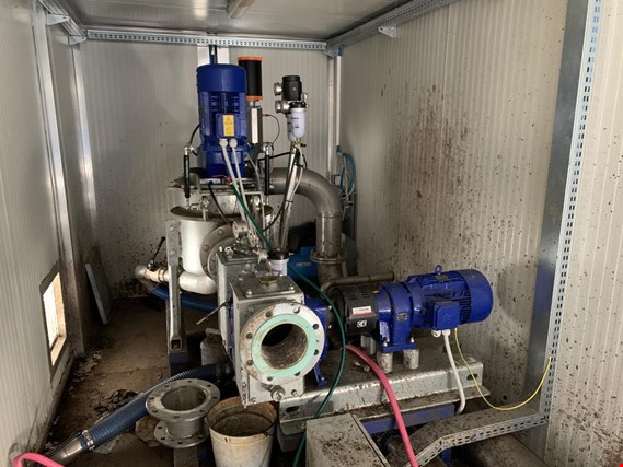 Anlage zur Vorbereitung des Rohstoffs für Biogasanlagen