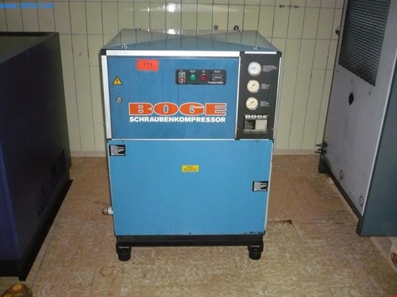 Used Boge VLEX11R7A Screw compressor for Sale (Auction Premium) | NetBid Industrial Auctions