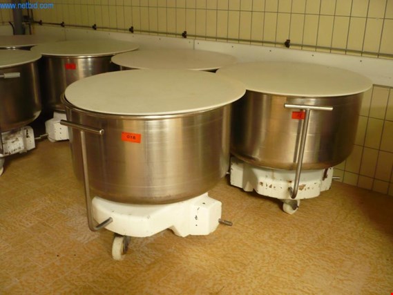 Used 3 roll-out vats for Sale (Auction Premium) | NetBid Industrial Auctions
