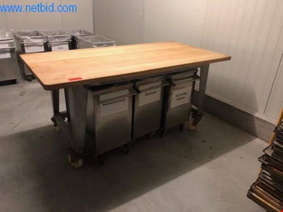 Used Mixing table for Sale (Auction Premium) | NetBid Industrial Auctions