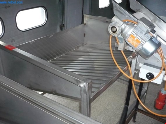 Used Stainless steel inclined chute for Sale (Auction Premium) | NetBid Industrial Auctions