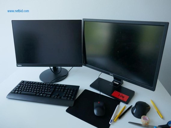 Lenovo/BenQ Thinkvision/GW2270 2 22"-Monitore gebraucht kaufen (Auction Premium) | NetBid Industrie-Auktionen