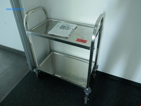 Used Stainless steel serving trolley for Sale (Auction Premium) | NetBid Industrial Auctions