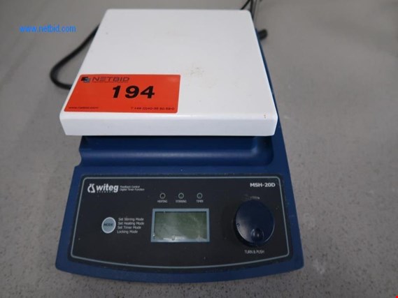 Used Witeg MSH-20D Magnetic stirrer for Sale (Auction Premium) | NetBid Industrial Auctions