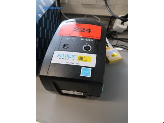 Used Godex Fluics Label printer for Sale (Auction Premium) | NetBid Industrial Auctions