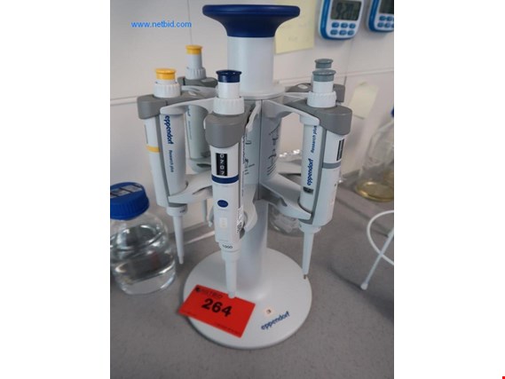 Used EPPENDORF Rotatable pipette stand (3) for Sale (Auction Premium) | NetBid Industrial Auctions