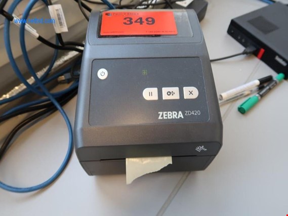 Used Zebra ZD420 Label printer for Sale (Auction Premium) | NetBid Industrial Auctions