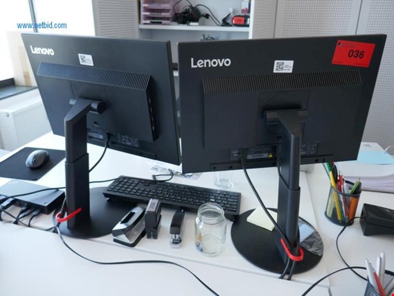 Used Lenovo Thinkvision 2 22" monitors for Sale (Auction Premium) | NetBid Industrial Auctions