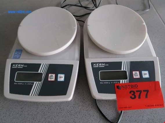 Used Kern EMB 2 Digital scales for Sale (Auction Premium) | NetBid Industrial Auctions