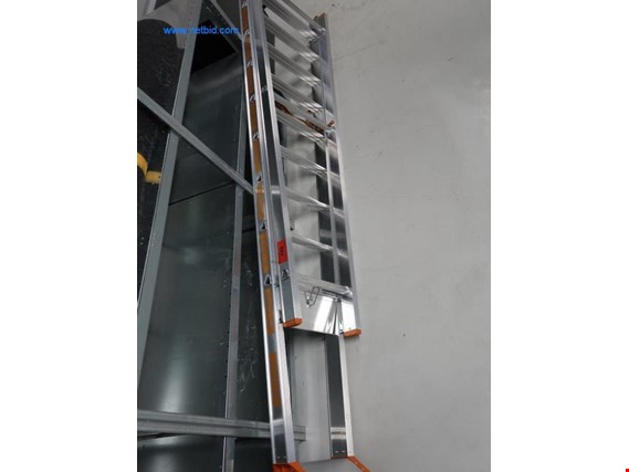 Used Layher Aluminum ladder for Sale (Auction Premium) | NetBid Industrial Auctions