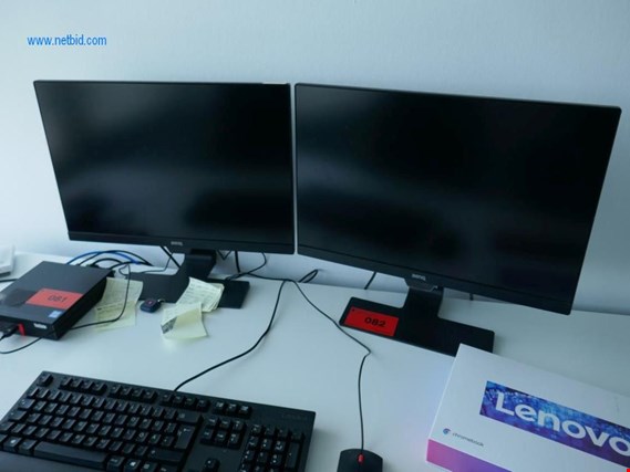 BenQ 2 22" monitoren gebruikt kopen (Auction Premium) | NetBid industriële Veilingen
