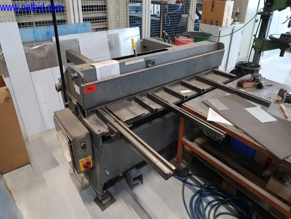 Used Reinhardt RAS82.16 Guillotine shears for Sale (Online Auction) | NetBid Industrial Auctions