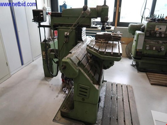 Used Deckel FP3L Universal tool milling machine for Sale (Online Auction) | NetBid Industrial Auctions