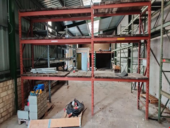 Used 4 Heavy duty shelving for Sale (Trading Premium) | NetBid Industrial Auctions