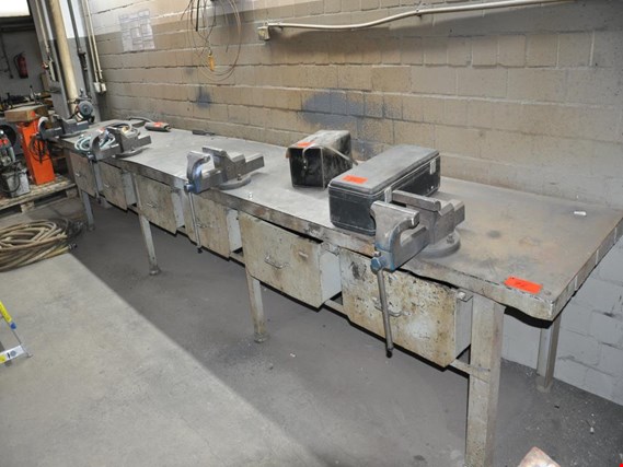Used Steel workbench/ various equipment for Sale (Trading Premium) | NetBid Industrial Auctions