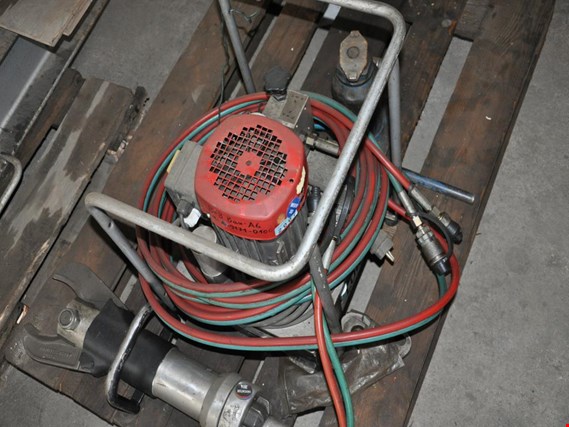 Lukas Hydraulik PO61E-10-50 hydraulische Schere/ Zange mit Aggregat gebraucht kaufen (Auction Premium) | NetBid Industrie-Auktionen