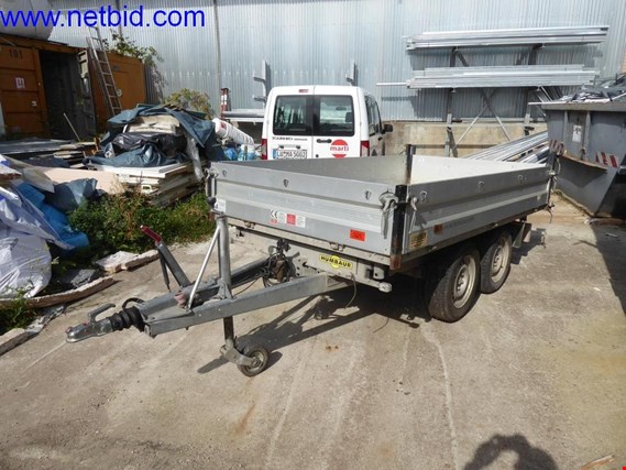 Used Humbaur HTK Garant 2600-3S Car trailer for Sale (Auction Premium) | NetBid Industrial Auctions