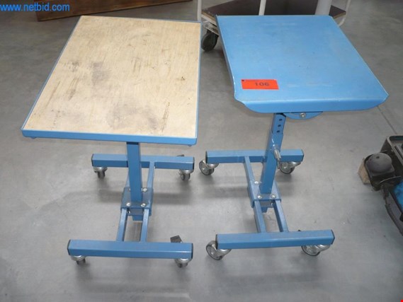 Used 3 height-adjustable trays for Sale (Auction Premium) | NetBid Industrial Auctions