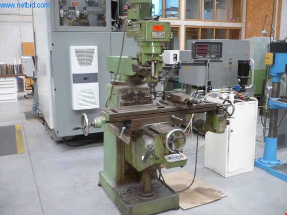 Used Weyrauch F10V Tool milling machine for Sale (Auction Premium) | NetBid Industrial Auctions