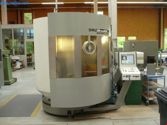 Used Deckel Maho DMU 60 monoBlock CNC universal milling machine for Sale (Auction Premium) | NetBid Industrial Auctions