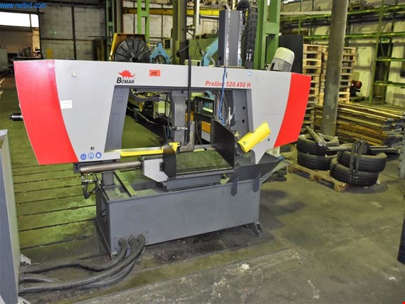 Used Bomar Proline 520.450H automatic 2 column metal band saw for Sale (Trading Premium) | NetBid Industrial Auctions