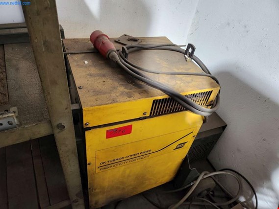 Used ESAB OK TUBROD CORED WIRES Welding generator for Sale (Auction Premium) | NetBid Industrial Auctions