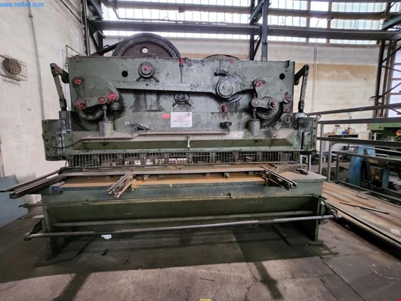 Used Pels STA.13/3080 Hydraulic guillotine shears for Sale (Online Auction) | NetBid Industrial Auctions