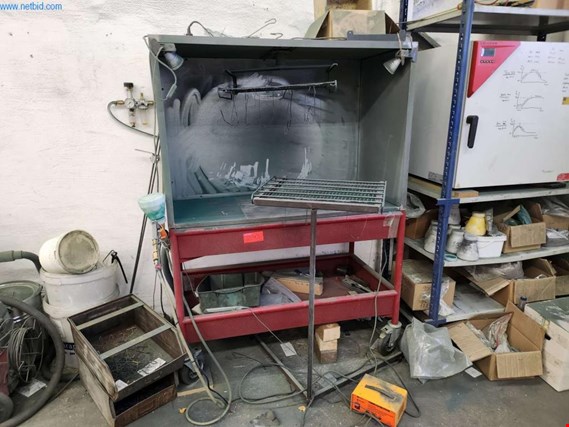 Used Blast cabinet for Sale (Online Auction) | NetBid Industrial Auctions