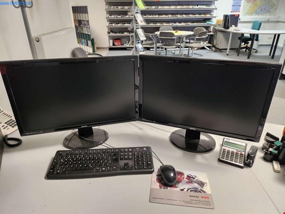 Used BenQ GL2450 2 24" monitors for Sale (Auction Premium) | NetBid Industrial Auctions