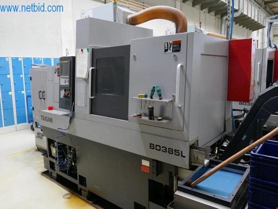 Used Tsugami B0385L CNC lathe (6.2) for Sale (Online Auction) | NetBid Industrial Auctions