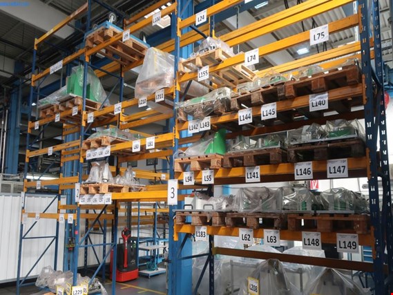Used Pallet racking system for Sale (Auction Premium) | NetBid Industrial Auctions