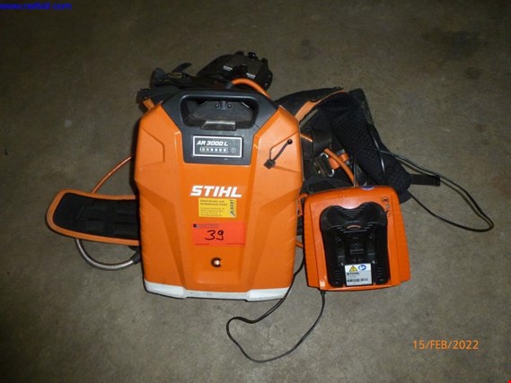 Used Stihl AR 3000 L Backpackable battery for Sale (Auction Premium) | NetBid Industrial Auctions