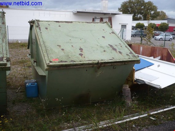 Used Bita SG Skip with lid for Sale (Auction Premium) | NetBid Industrial Auctions