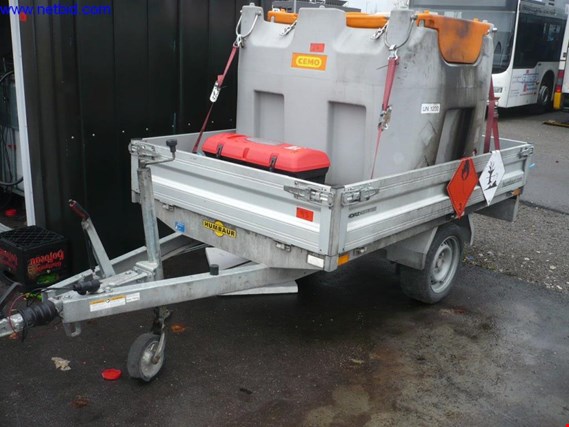Used Humbaur U2AS 1-axle car trailer for Sale (Auction Premium) | NetBid Industrial Auctions