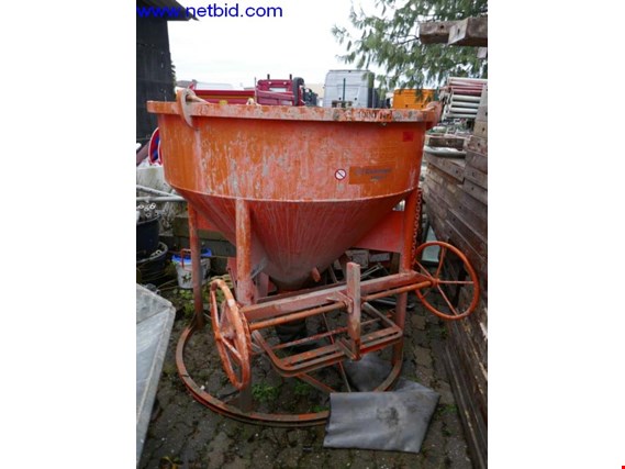 Used FE Eichinger Concrete silo/bucket for Sale (Auction Premium) | NetBid Industrial Auctions