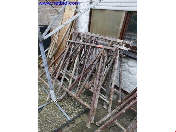 Used Schake F1.2-1500 kg 6 Mason scaffolding trestles for Sale (Auction Premium) | NetBid Industrial Auctions
